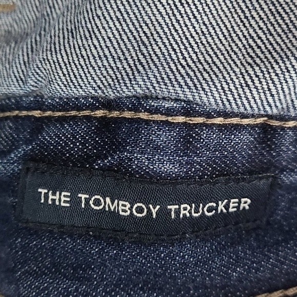 Lucky Brand Tomboy Trucker Jean Jacket Size Small - Picture 7 of 9